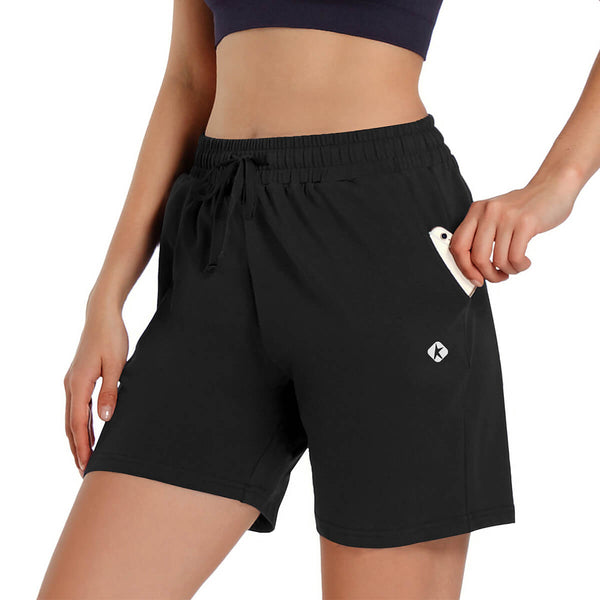 Women's Knit Cotton Bermuda Shorts